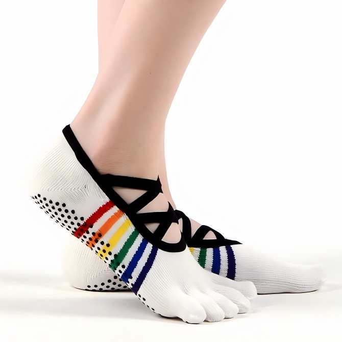 Sports functional white socks OEM
