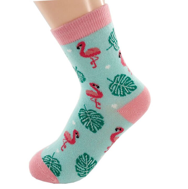 girl combed cotton socks